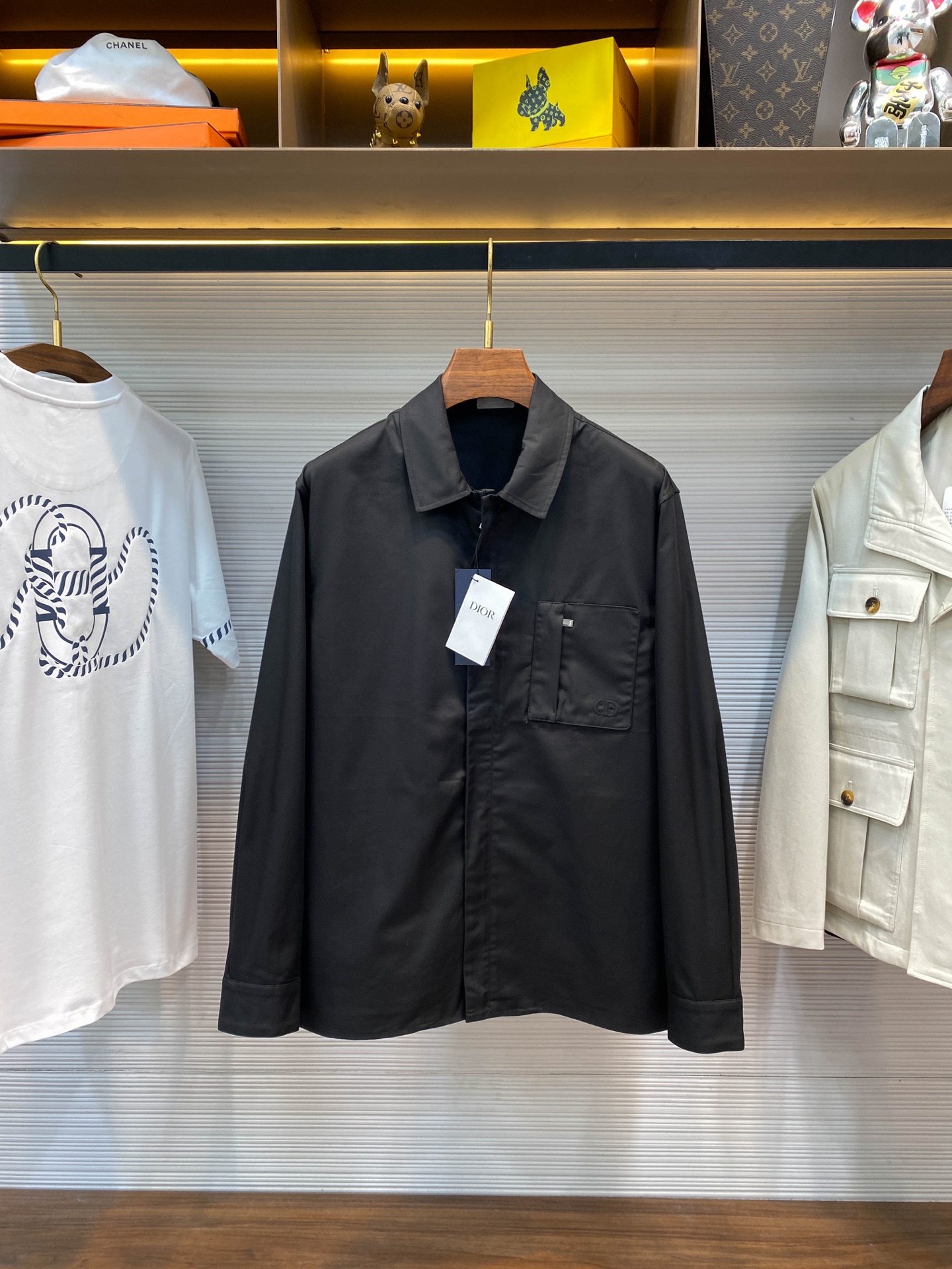 T1 디ㅇ 25SS CD로고 집업셔츠