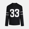 B 크ㄹ하츠ST 33 홀스슈 로고 롱슬리브 티셔츠 2컬러