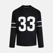 B 크ㄹ하츠ST 33 홀스슈 로고 롱슬리브 티셔츠 2컬러