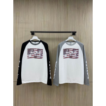 B 크ㄹ하츠ST 래글런 롱슬리브 티셔츠 2컬러