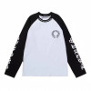 B 크ㄹ하츠ST 홀스슈 베이스볼 래글런 롱슬리브