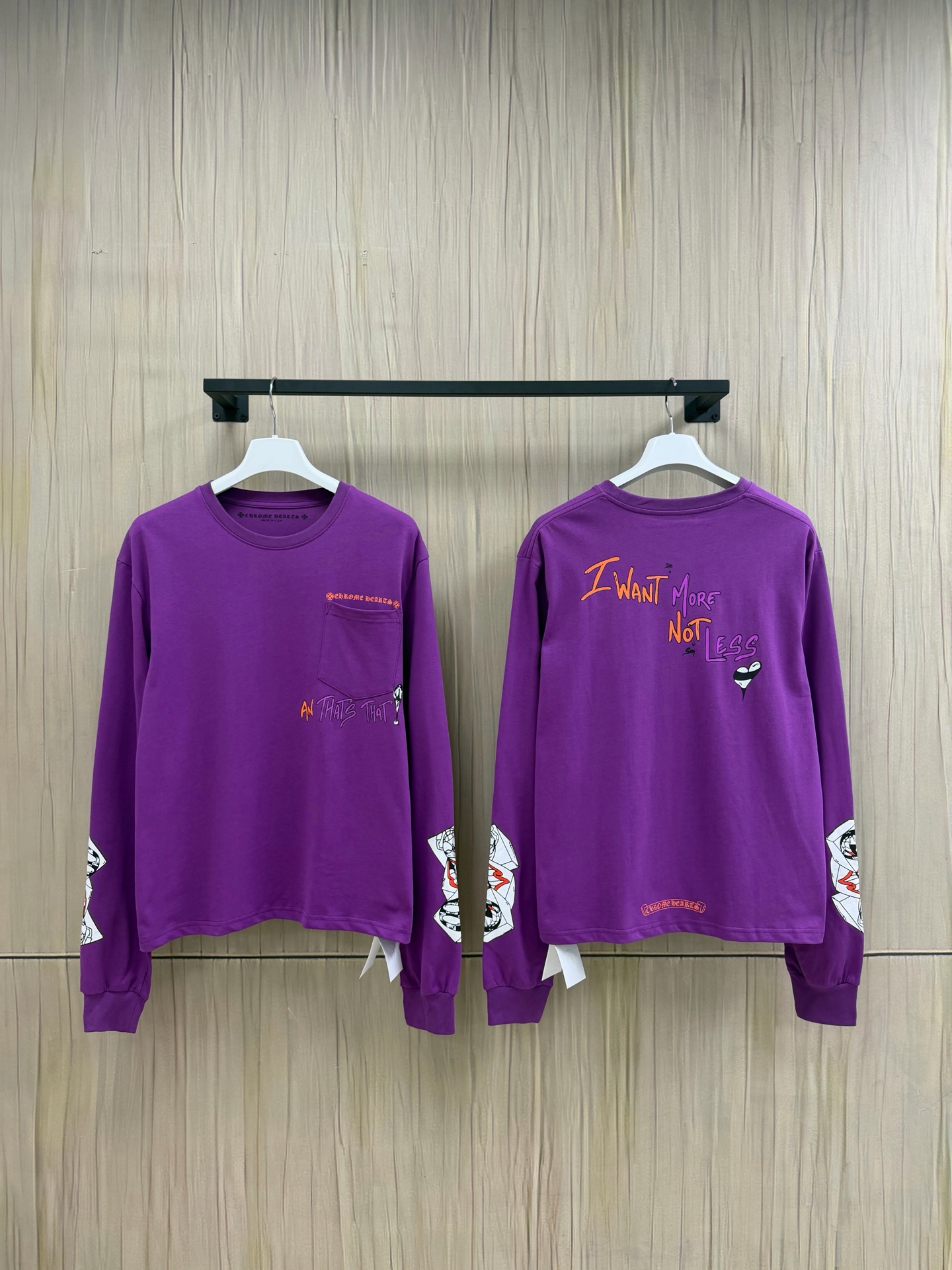 B 크ㄹ하츠 X 매티 보이ST 퓨렐 그래피티 롱슬리브