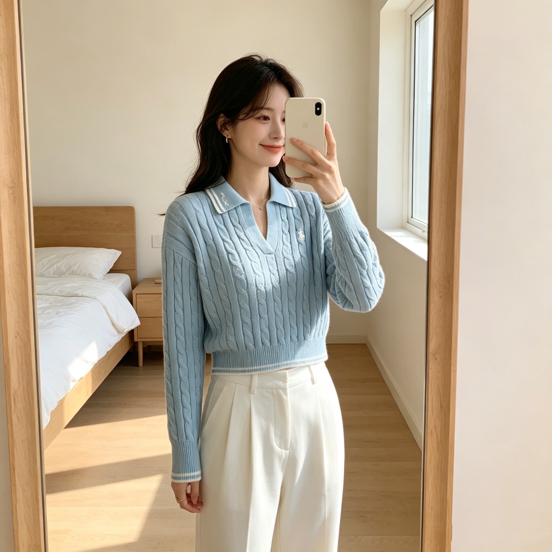 B 폴ㄹ 랄ㅍ로렌ST RLX 케이블 니트폴로 10컬러