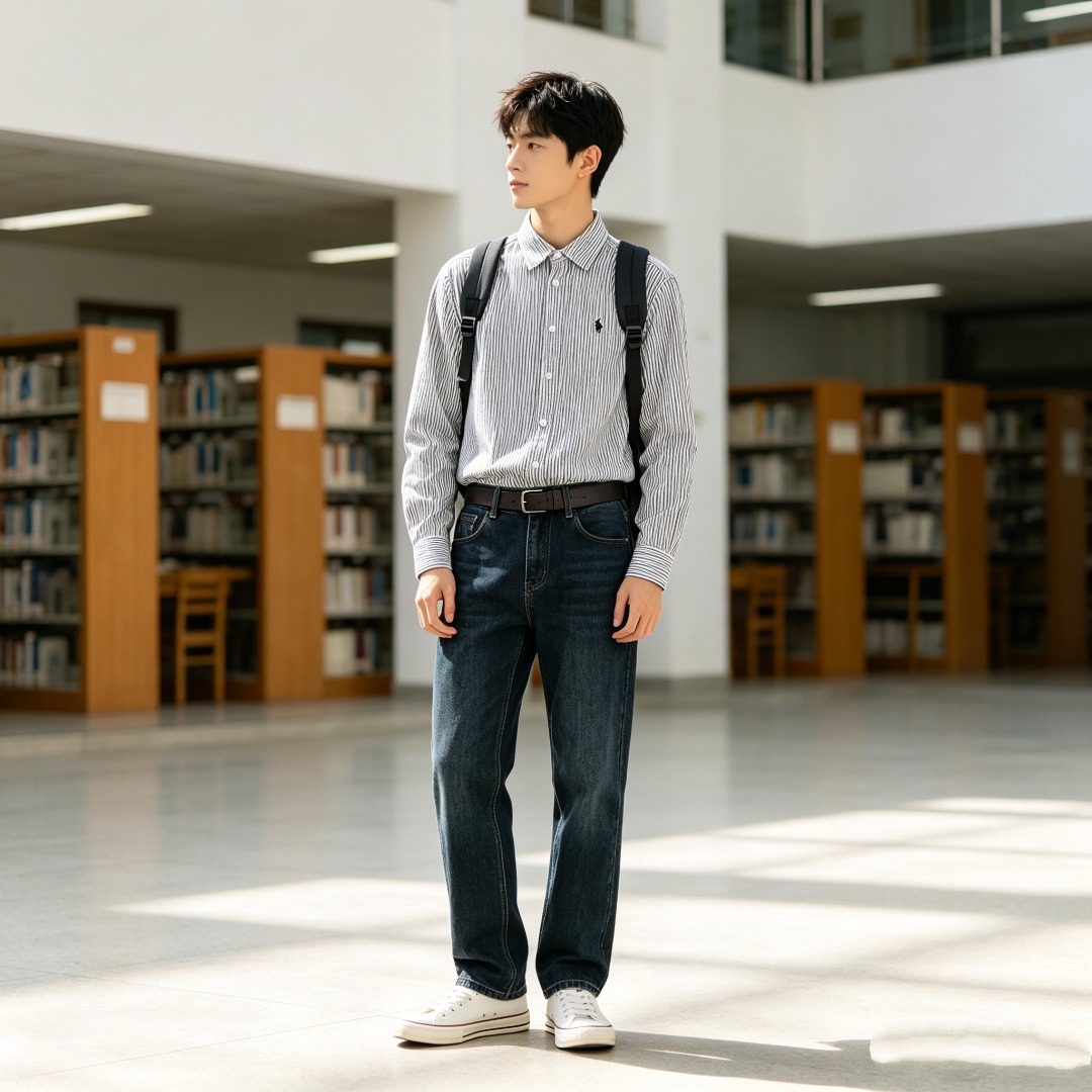 B 폴ㄹ 랄ㅍ로렌ST 스트라이프 옥스포드 셔츠 4컬러