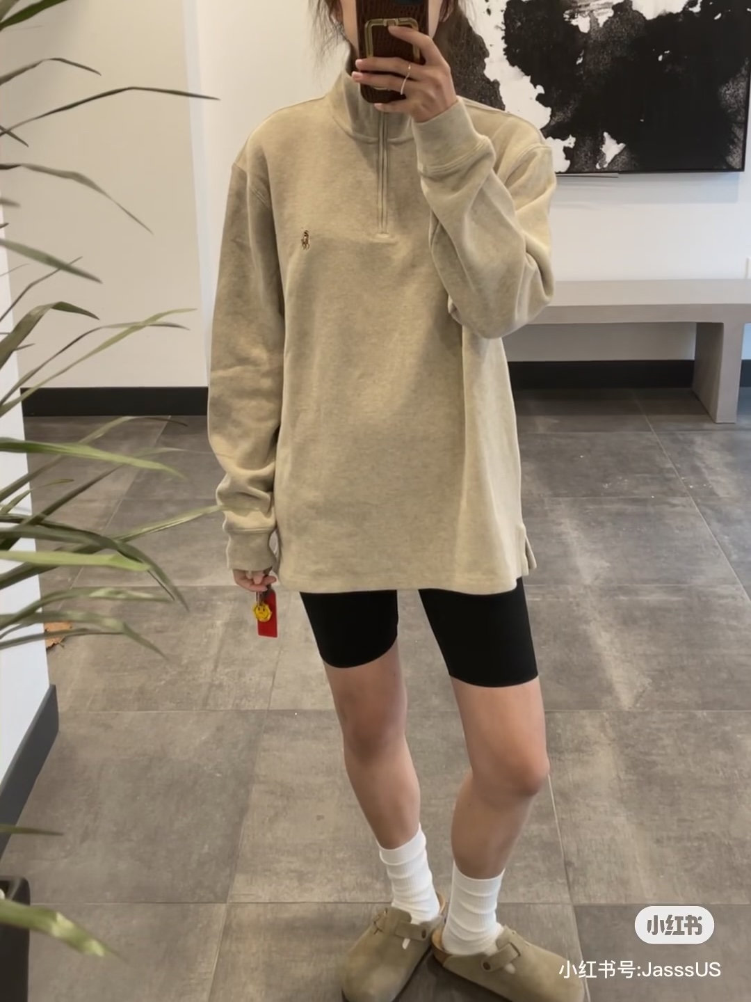 B 폴ㄹ 랄ㅍ로렌ST 에스테이트 리브 쿼터 지퍼 풀오버 3컬러